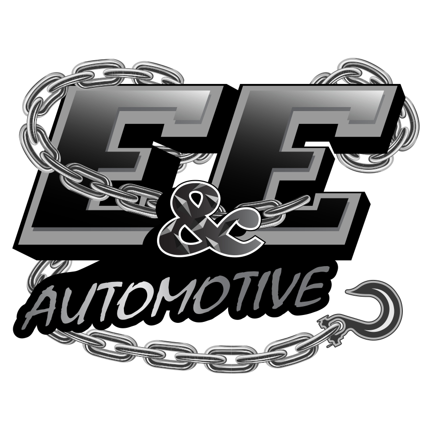 E & E Automotive logo